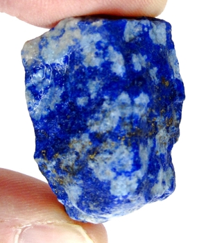 Bra Pris Rå Oslipad Mycket Vackert Blå Afgansk Lapis Lazuli 22 gram Naturligt Brottstycke Bit Topp Kvalite & Finaste Blå Färg Samlarsten Köp Nu!