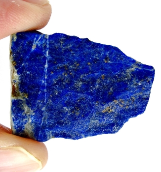 Bra Pris Rå Oslipad Mycket Vackert Blå Afgansk Lapis Lazuli 25 gram Naturligt Brottstycke Bit Topp Kvalite & Finaste Blå Färg Samlarsten Köp Nu!