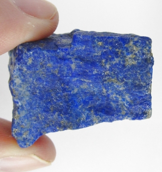 Bra Pris Rå Oslipad Mycket Vackert Blå Afgansk Lapis Lazuli 31 gram Naturligt Brottstycke Bit Topp Kvalite & Finaste Blå Färg Samlarsten Köp Nu!