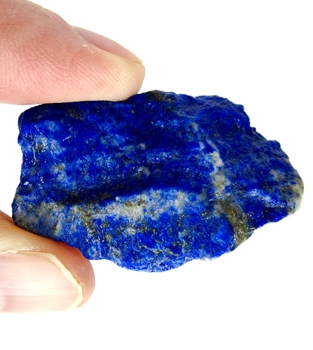 Bra Pris Rå Oslipad Mycket Vackert Blå Afgansk Lapis Lazuli 19 gram Naturligt Brottstycke Bit Topp Kvalite & Finaste Blå Färg Samlarsten Köp Nu!