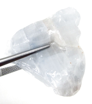 Bra Pris Spännande Rå Oslipad Vacker Blå Kalcit 11,9 gram Naturligt Brottstycke Bit Translucent & Skarp Färg från Brasilien Köp Nu
