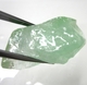 Bra Pris Spännande Rå Oslipad Vacker Grön Kalcit 17,3 gram Naturligt Brottstycke Bit Transparent & Skarp Färg från Brasilien Köp Nu