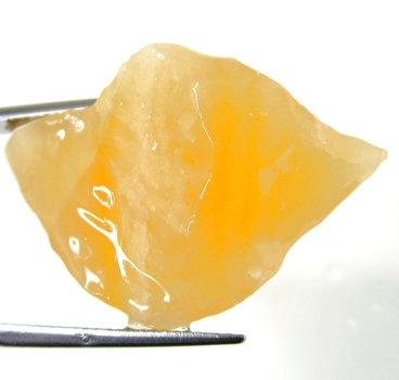 Bra Pris Spännande Rå Oslipad Vacker Orange Kalcit 10,4 gram Naturligt Brottstycke Bit Translucent & Skarp Färg från Brasilien Köp Nu