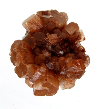 Bra Pris Mycket Vacker Rödbrun Aragonit 61,8 gram Naturligt Kristall Kluster i Underbar Form & Färg Bra Kvalitet Intressant Samlarstuff från Marocko Köp Nu!