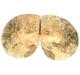 Good Price Very Beautiful Natural Artwork Fossil 2 pcs/1 pair Ammonite 184 gram Sawn Polished Half´s Interesting Exciting Collectible Item from Morocco Buy Now!
