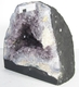 Bra Pris Värdefull Mycket Vacker Violett Ametist Grotta 3,62 Kg Formation av Kristaller i Naturlig Geod av Suverän Kvalitet från Brasilien Köp Nu!