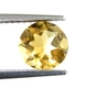 Bra Pris Mycket Fin Intensiv Guld Gul Citrin 1,18 carat Rund Slipning Topp Lyster & Kvalitet från Brasilien Köp Nu!