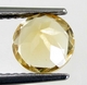 Bra Pris Mycket Fin Intensiv Guld Gul Citrin 1,18 carat Rund Slipning Topp Lyster & Kvalitet från Brasilien Köp Nu!