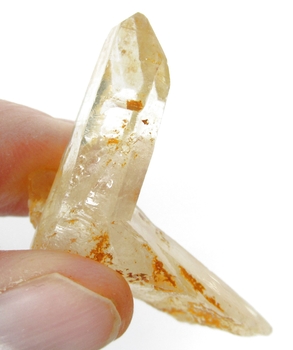 Bra Pris Mycket Fin Intressant Ministuff Bergskristall/Vit Kvarts 9,51 gram Naturligt Kluster Terminerade Kristaller från Marocko Köp Nu!