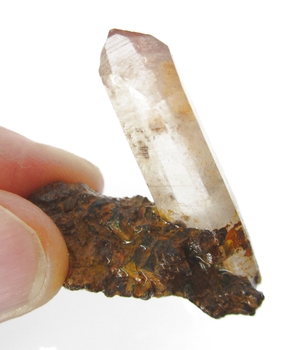 Bra Pris Mycket Fin Intressant Ministuff Bergskristall/Vit Kvarts 9,92 gram Naturligt Kluster Terminerade Kristaller från Marocko Köp Nu!