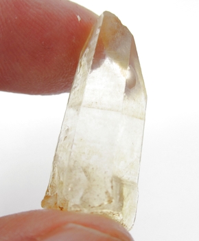 Bra Pris Mycket Fin Intressant Bergskristall/Vit Kvarts 33,95 carat Naturligt Terminerad Kristall Trevligt Samlar Matrial från Marocko Köp Nu!