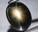 Good Price Super Rare Untreated Unique Black Sapphire 2,29 carat Oval Cabochon 12-Ray Star from Thailand Purchase Now!