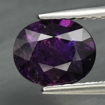 Bra Pris Obehandlad Rosaaktigt Violett Safir 1,42 carat Oval Slipning Härlig Färg & Lyster från Tanga Tanzania Köp Nu!