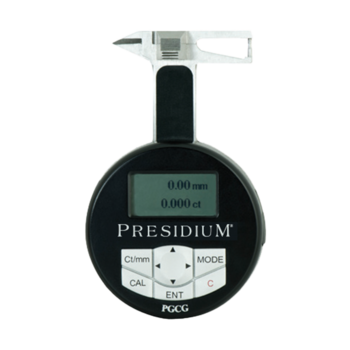 Bra pris Presidium Gem Computer Gauge ädelstensmätare mäter exakt till 1/100 mm och kan uppskatta ädelstenarnas vikt och identifiera för 9 olika slipningar Köp nu!