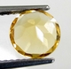 Bra Pris Mycket Fin Intensiv Guld Gul Citrin 1,28 carat Rund Slipning Topp Lyster & Kvalitet från Brasilien Köp Nu!