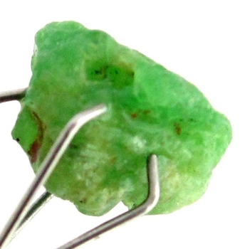 Bra Pris Mycket Sällsynt Intensiv Grön Tsavorit Granat 3,73 carat Stor Naturlig Kristall Topp Kvalitet Samlar Exemplar från Tanzania Köp Nu!