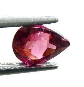 Bra Pris Mycket Fin Rosa Röd Rubellit (Turmalin) 0,78 carat Dropp Fasett Slipning Bra Kvalite & Färg Perfekt Samlar & Juvelerar Objekt från Afrika Köp Nu!