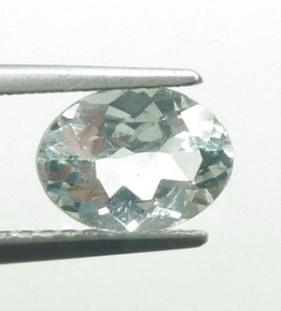 Bra Pris Mycket Vacker Ljus Grönaktigt Blå Akvamarin 1,13 carat Oval Slipning Finaste Lyster & Kvalitet Perfekt till Samlare & Juvelerare från Brasilien Köp Nu!