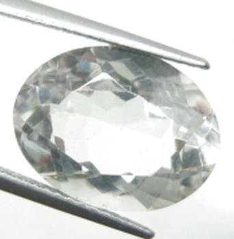 Bra Pris Mycket Vacker Äkta Bergkristall (Färglös Kvarts) 9,01 carat Oval Slipning Topp Kvalitet & Lyster Perfekt till Samlare och Juvelerare från Indien Köp Nu!