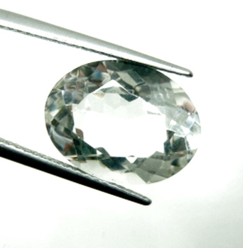 Bra Pris Mycket Vacker Äkta Bergkristall (Färglös Kvarts) 8,46 carat Oval Slipning Topp Kvalitet & Lyster Perfekt till Samlare och Juvelerare från Indien Köp Nu!