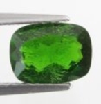 Bra Pris Sällsynt Sibirisk Krom Diopsid 1,19 carat Kudd Slipning Mycket Fin Djup Grön Färg Köp Nu!