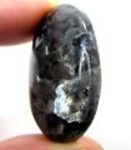 Bra Pris Mycket Fin Kvalitet Regnbågs Lystrande Larvikit 52,84 carat Oval Cabochon Slipning Suverän Lyster & Färgspel från Kanada köp Nu!
