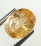 Bra Pris Sällsynt Äkta Obehandlad Imperial Orange Topas 2,06 carat Oval Slipad Ouro Preto, Minas Gerais, Brazil Köp Nu!