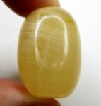 Bra Pris Mycket Vacker Trumlad Polerad Honung Kalcit 23,79 gram Translucent Bra Kvalitet & Färg från Brasilien Köp Nu!