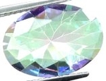 Good Price Top Lustrous Multi Color Playful Mystic Quartz 3,77 carat Oval Cut Very Fine Quality Exciting Material for Jewelry Makers Buy Now!