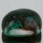 Bra Pris Sällsynt Gem Silica 8,39 carat Kudd Cabochon Fint Färg Mönster fr Arizona i USA Köp Nu!