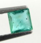 Good Price Rare Beutiful Green Emerald 0,33 carat Princess Cut Very Nice Quality from Zambia Purchase Now!
