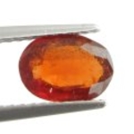 Billigt Pris Rödaktigt Orange Hessonit Granat 1,11 carat Oval Slipning Härlig Färg från Afrika Köp Nu!