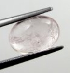 Bra Pris Vacker Rosa Morganit (Rosa Beryll) 1,72 carat Oval Cabochon Slipad Bra Färg & Kvalitet från Nigeria Köp Nu