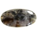 Bra Pris Vacker Mönstrad Flerfärgad Dendritisk Jaspis 48,31 carat Oval Cabochon Slipad Mycket Bra Kvalitet & Färg från Australien Köp Nu!