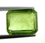 Bra Pris Mycket Fin Topp Grön Peridot 4,52 carat Oktagon Slipad Mycket Fin Lyster & Kvalitet från Pakistan Köp Nu!