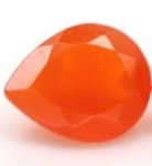 Bra Pris Mycket Vacker Orange Karneol 1,53 carat Dropp Fasett Slipning Bra Kvalitet från Afrika Köp Nu!