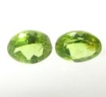 Bra Pris Parti 2 st Mycket Fin Topp Grön Peridot 2,74 carat Oval Slipad Fin Lyster & Billig Kvalitet från Pakistan Köp Nu!