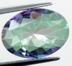 Good Price Top Lustrous Multi Color Playful Mystic Quartz 3,72 carat Oval Cut Very Fine Quality Exciting Material for Jewelry Makers Buy Now!