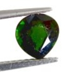Bra Pris Mycket Fin Djup Grön Turmalin 1,08 carat Dropp Slipning med Fin Lyster & Kvalitet från Nigeria Köp Nu!