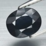 Bra Pris Fin Kvalitet Djup Blå Safir 1,45 carat Oval Slipning Härlig Färg&Lyster från Tanzania Köp Nu!