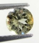 Good Price Very Rare Vivid Yellow Zoisite 0,49 carat Round Cut Very Good Luster & Quality from Tanzania Purchase Now!