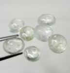 Bra Pris Parti 7 st Mycket Sällsynt Forsterit 7,36 carat Oval/Semi-rund Cabochon Samlarsten fr Burma Köp Nu!