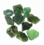 Bra Pris Parti 10 st Fin Rå Oslipad Grön Apatit 73,25 carat Naturlig Kristall från Madagaskar Köp Nu!