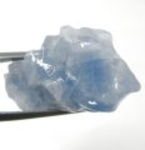 Bra Pris Spännande Rå Oslipad Vacker Blå Kalcit 6,8 gram Naturligt Brottstycke Bit Translucent & Skarp Färg från Brasilien Köp Nu