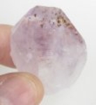 Bra Pris Vacker Obehandlad Rå Oslipad Violett Ametist Spets 21,4 Gram Naturligt Terminerad Kristall Finaste Kvalitet från Brasilien Köp den Nu!