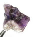 Good Price Untreated Rough Uncut Violet with White Quartz Banded Amethyst 33,71 carat Natural Crystal Piece Fine Color & Quality from Brazil Buy Now!
