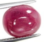Good Price Very Nice Quality Treated Redpink Ruby 6,16 carat Oval Cut Cabochon From Madagascar Purchase Now!