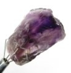 Good Price Untreated Rough Uncut Violet with White Quartz Banded Amethyst 34,10 carat Natural Crystal Piece Fine Color & Quality from Brazil Buy Now!