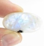 Bra Pris Bra Kvalitet Blå Skimmrande Månsten 52,72 carat Oval Cabochon Slipad Fin Lyster & Skimmer Köp Nu!