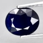 Bra Pris Mycket Fin Kvalitet Djup Blå Safir 1,72 carat Oval Slipning Härlig Färg&Lyster från Etiopien Köp Nu!